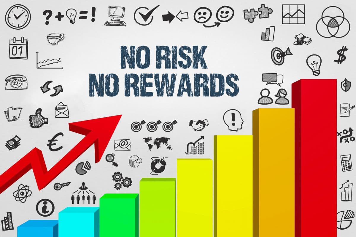 No Risk No Rewards, 3D Effect Office Wallpaper pattern detail
