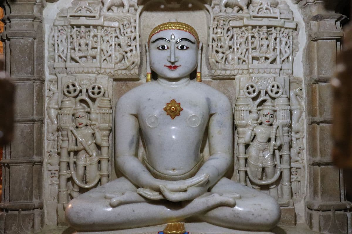 Shri Parshwanath Idol Wallpaper for Wall pattern detail