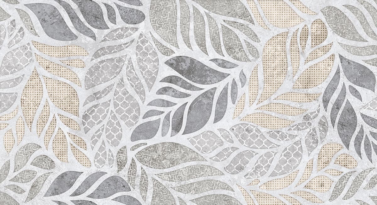 Leaf Whisper Wall Harmony Wallpaper pattern detail