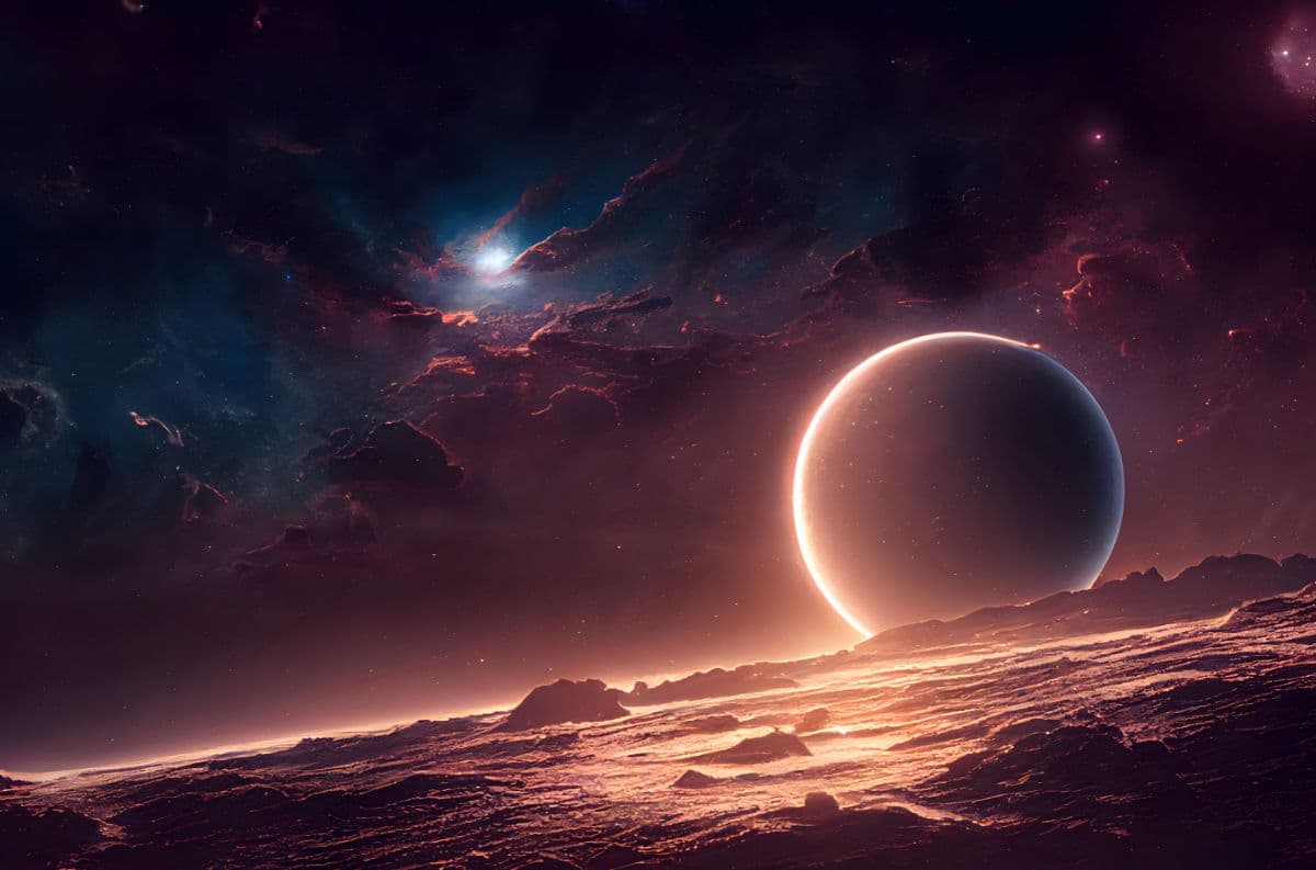 Interstellar, Sci-fi Concept Wallpaper for Wall pattern detail