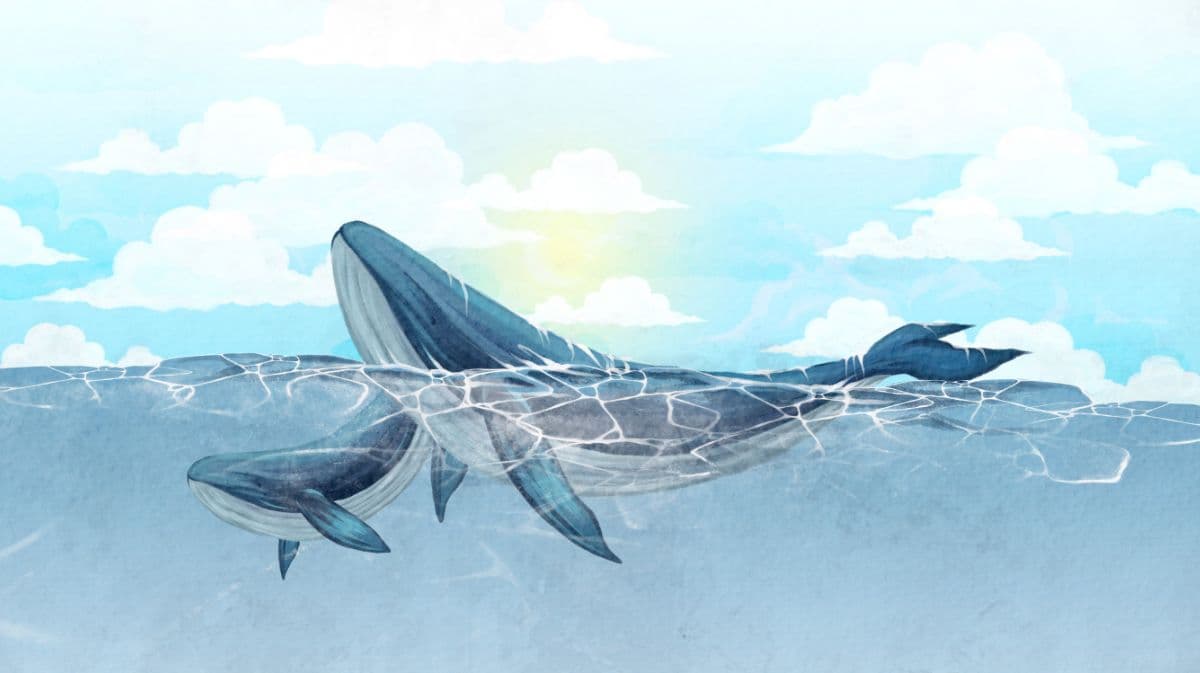 Ocean Empress, Motherly Waves of Love Wallpaper pattern detail