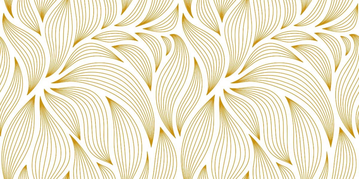 Golden Leaves Furniture Wallpaper pattern detail