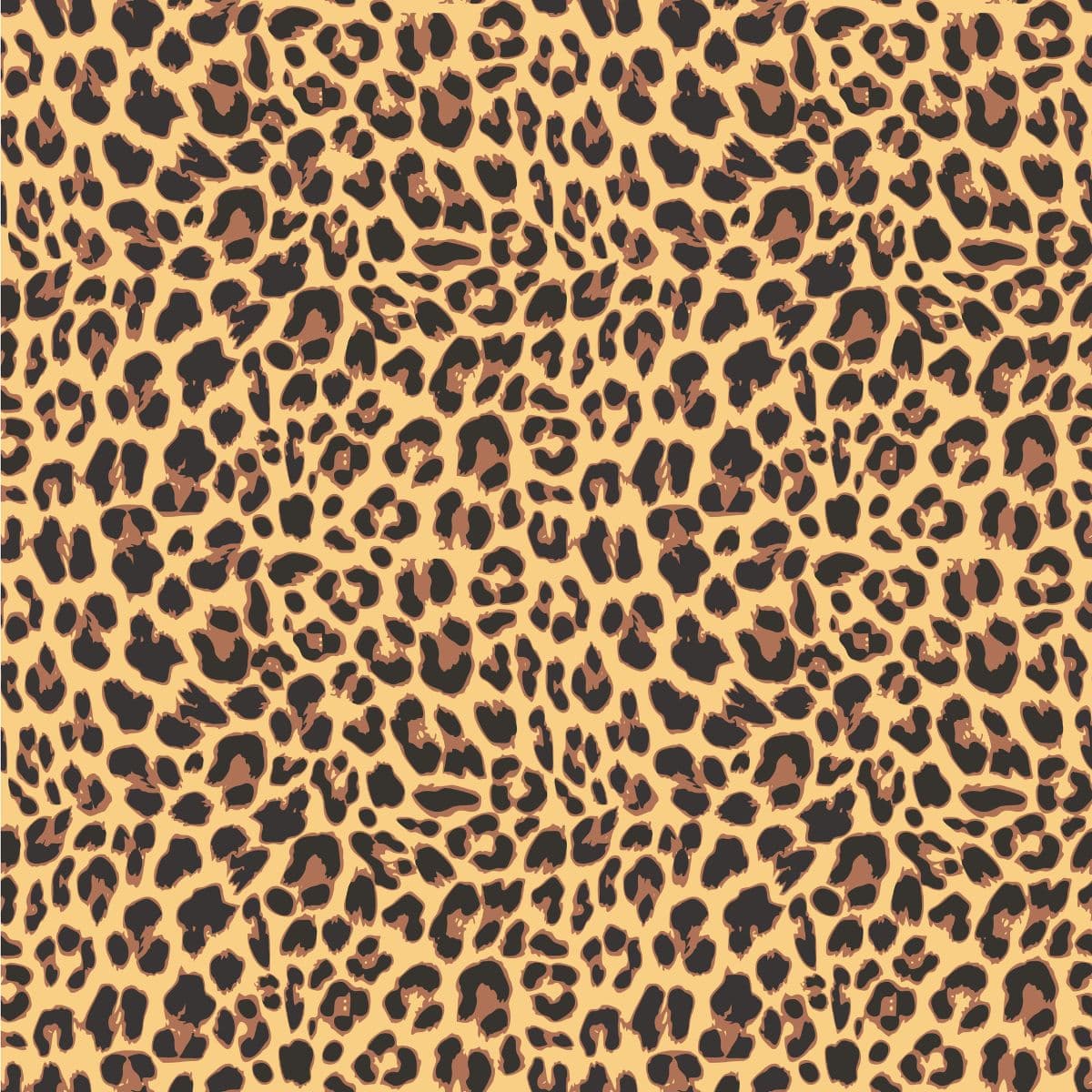 Leopard Skin Print Furniture Wallpaper pattern detail