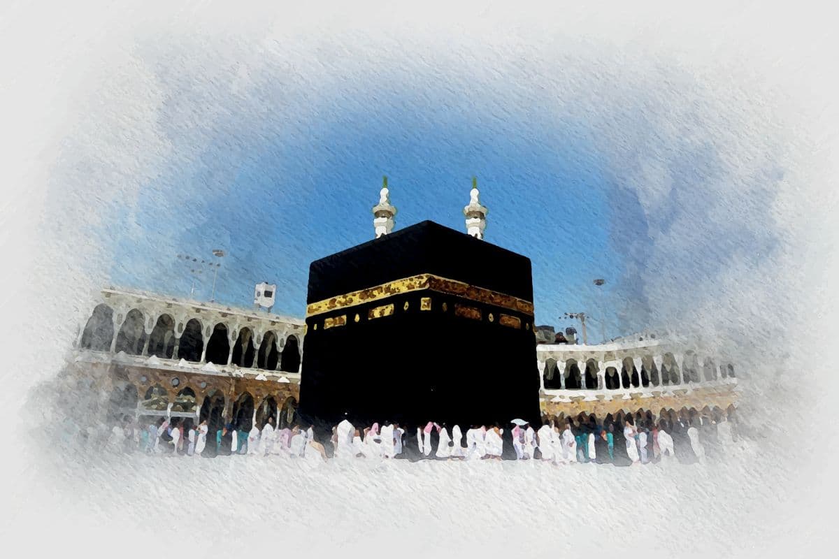 Kaaba Wallpaper for Wall pattern detail
