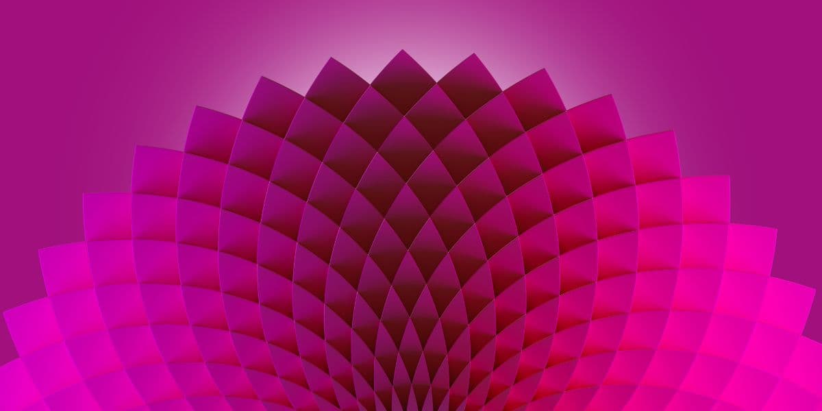 Beautiful Pink Geometric Pattern Wallpaper pattern detail