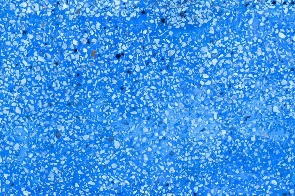 Blue Terrazzo Tile Texture Wallpaper pattern detail