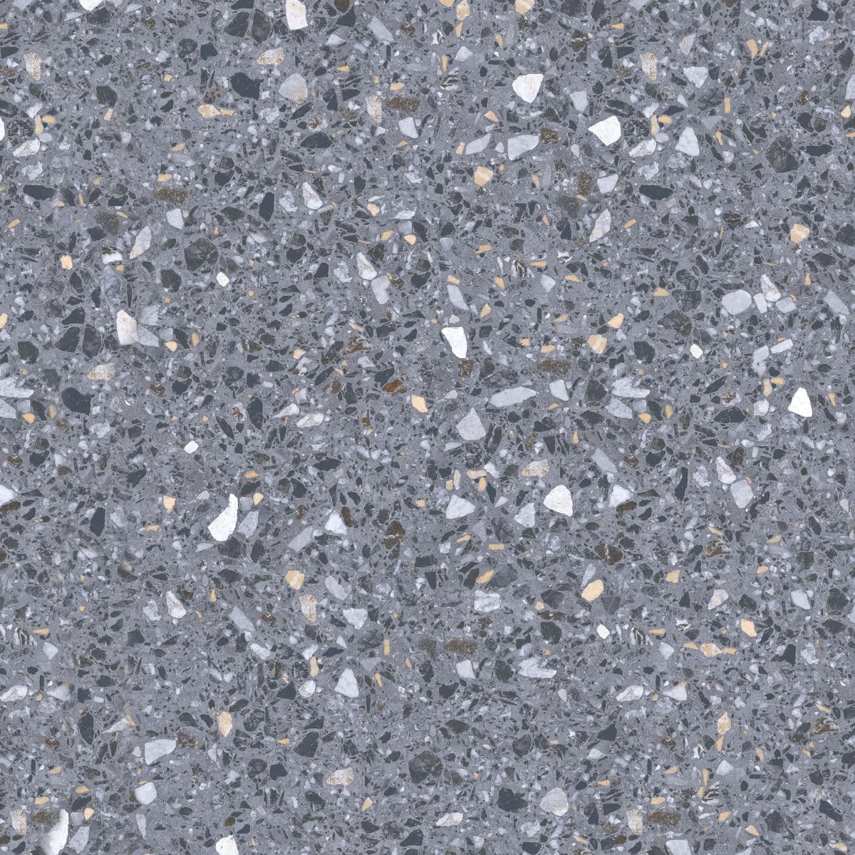 Terazzo Texture Marble Stone Grey Wallpaper pattern detail