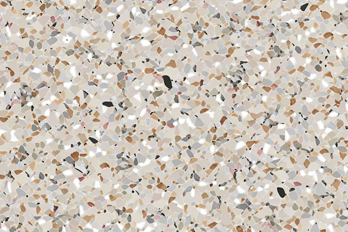 Warm Terrazzo Texture Wallpaper Mural pattern detail