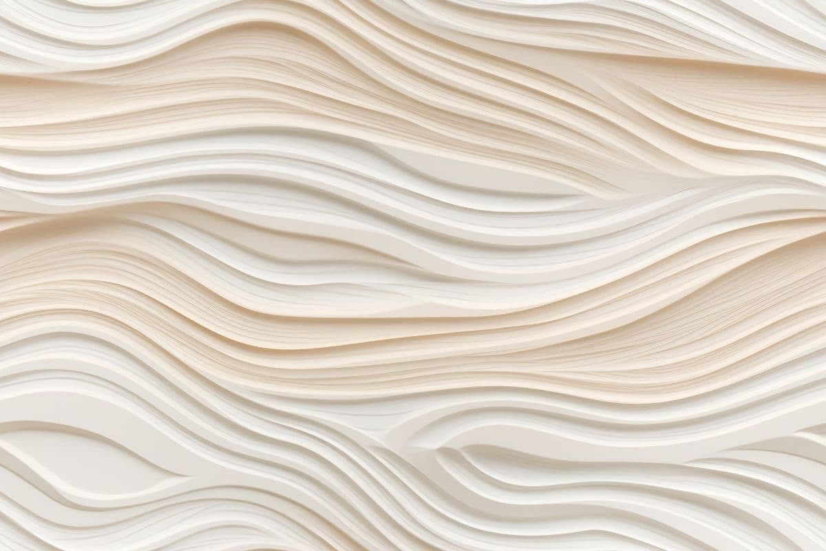 Luxurious Wooden Wave Wallpaper Mural for Wall pattern detail
