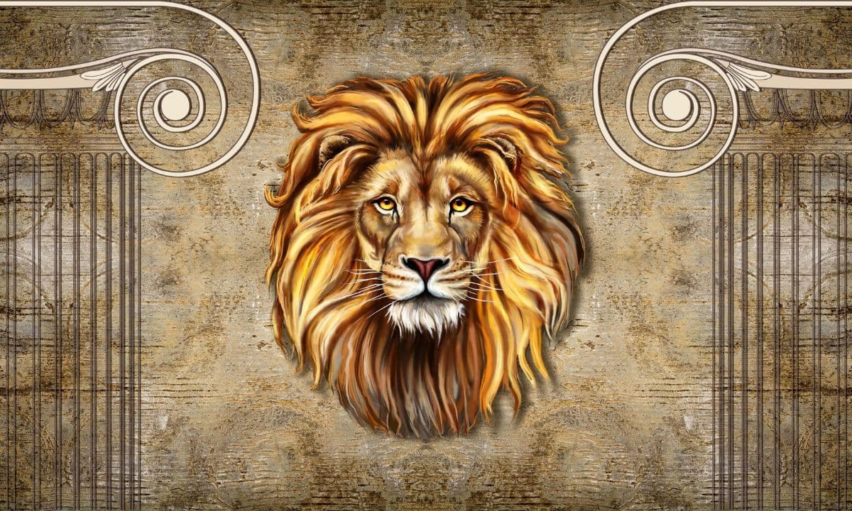 Lion's Gate Wallpaper Mural pattern detail