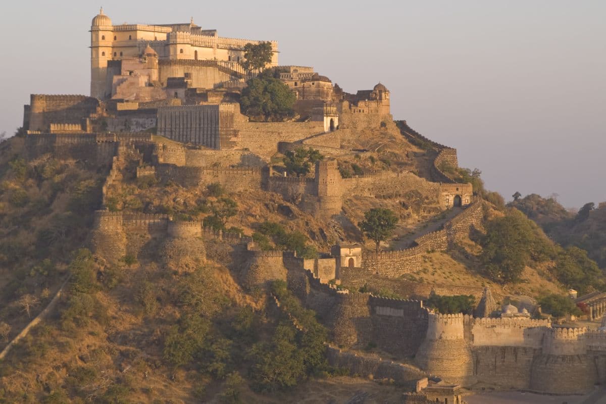 Kumbhalgarh Fort Wallpaper for Wall pattern detail
