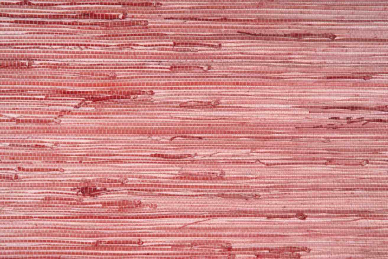 Elegant Pink Grasscloth Texture Wall Decor Wallpaper pattern detail