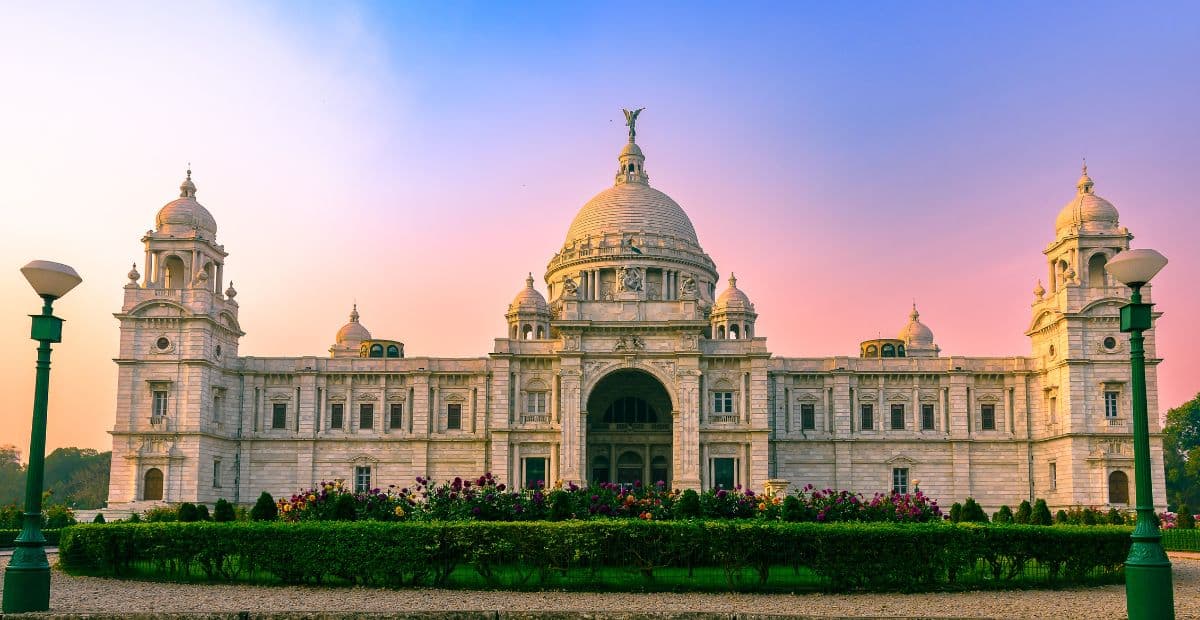 Victoria Memorial Kolkata Wallpaper for Wall pattern detail