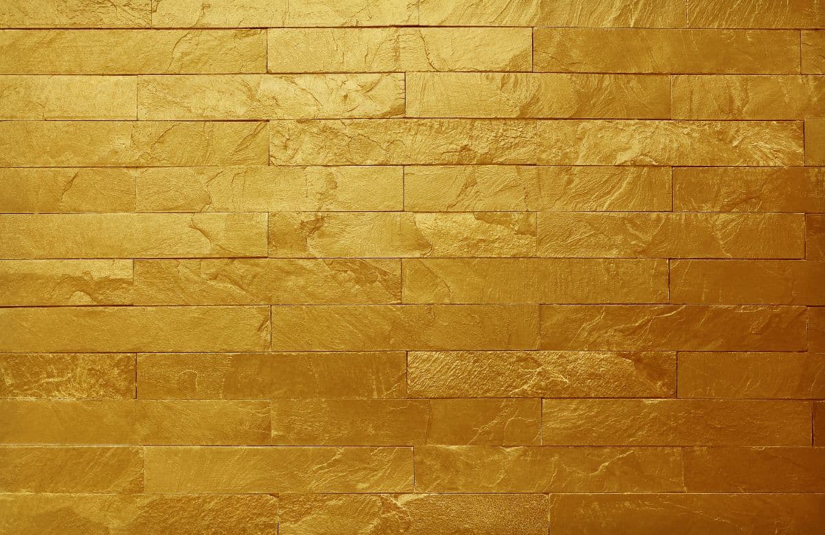 Golden Slate Stone Wallpaper Mural for Wall pattern detail