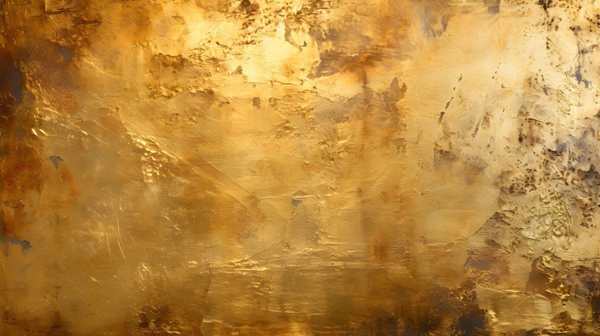 Grunge Glamour Gold Wallpaper Mural for Wall pattern detail