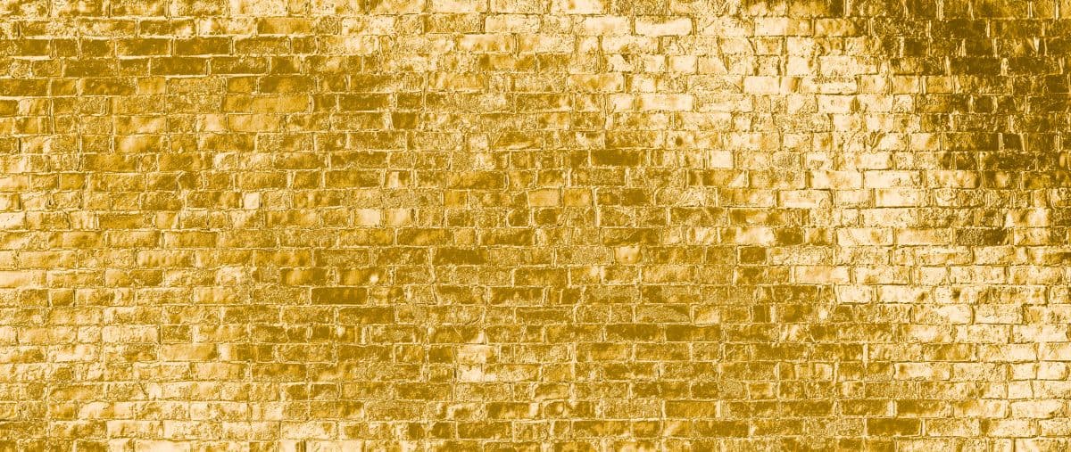 Kanak, Radiant Gold Wall Wallpaper Mural pattern detail