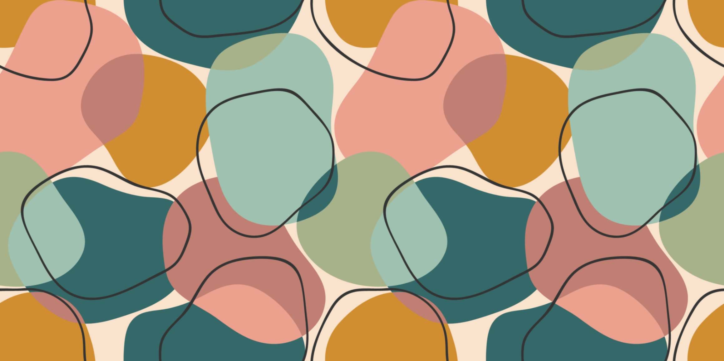 Abstract Pastel Color Wallpaper for Wall pattern detail