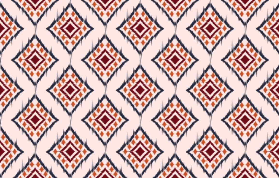 Ethic Fabric Pattern Wallpaper for Wall pattern detail