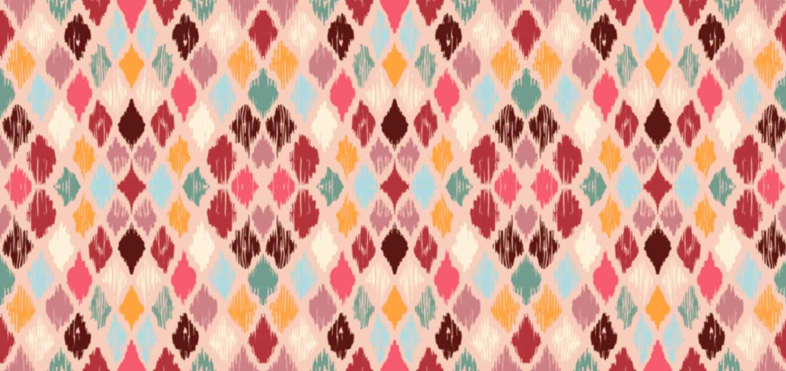 Pattern of Seamless Colorful Squares Wallpaper Mural pattern detail