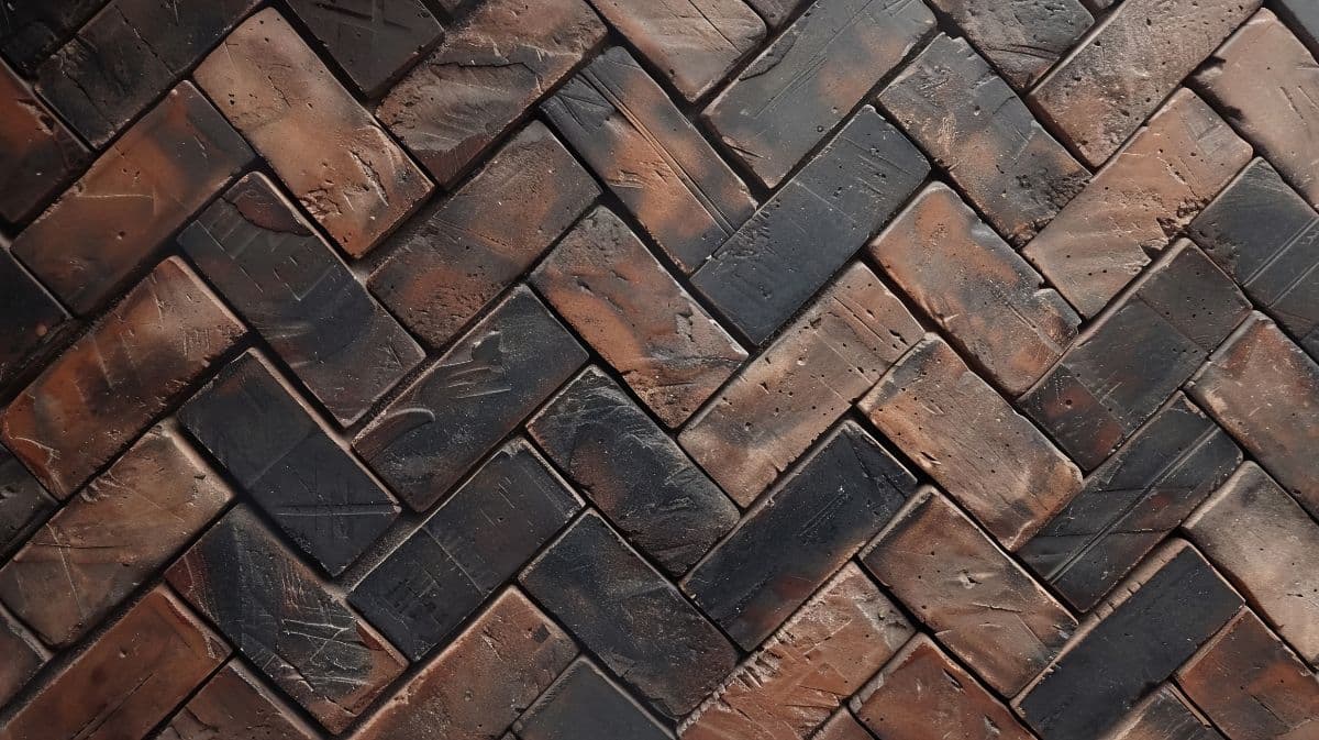 Industrial Chic Brick Wallpaper Mural pattern detail