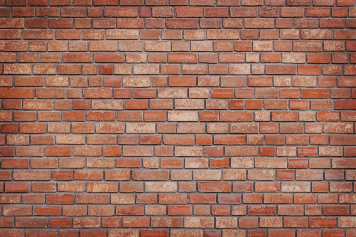 Red Brick Loft Mural Wallpaper pattern detail