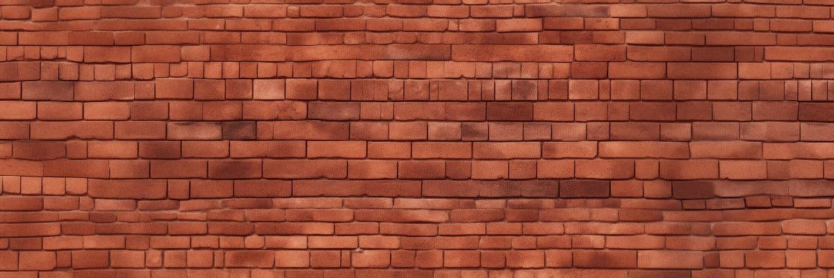 Red Brick Masonry Magic Mural Wallpaper pattern detail