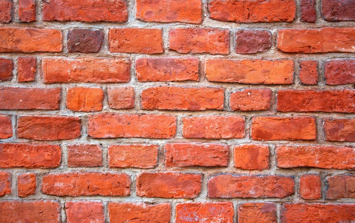 Red Brick Wall Texture Grunge Wallpaper Mural pattern detail