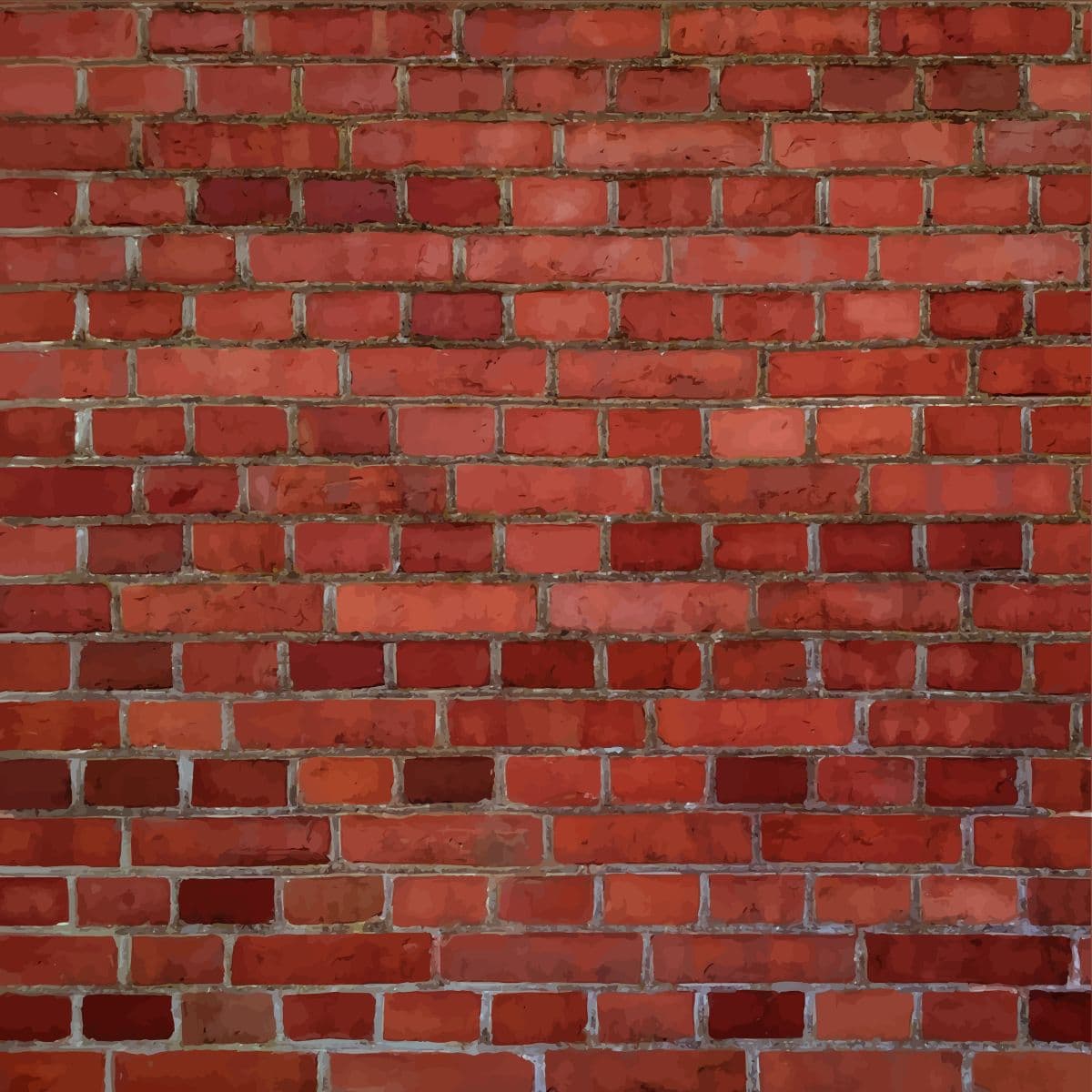 Warm Brick Ambiance Mural Wallpaper pattern detail