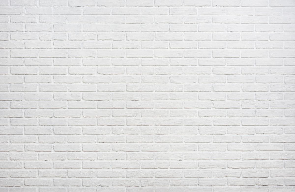 Shwet Shobha, Elegant White Brick Wallpaper pattern detail