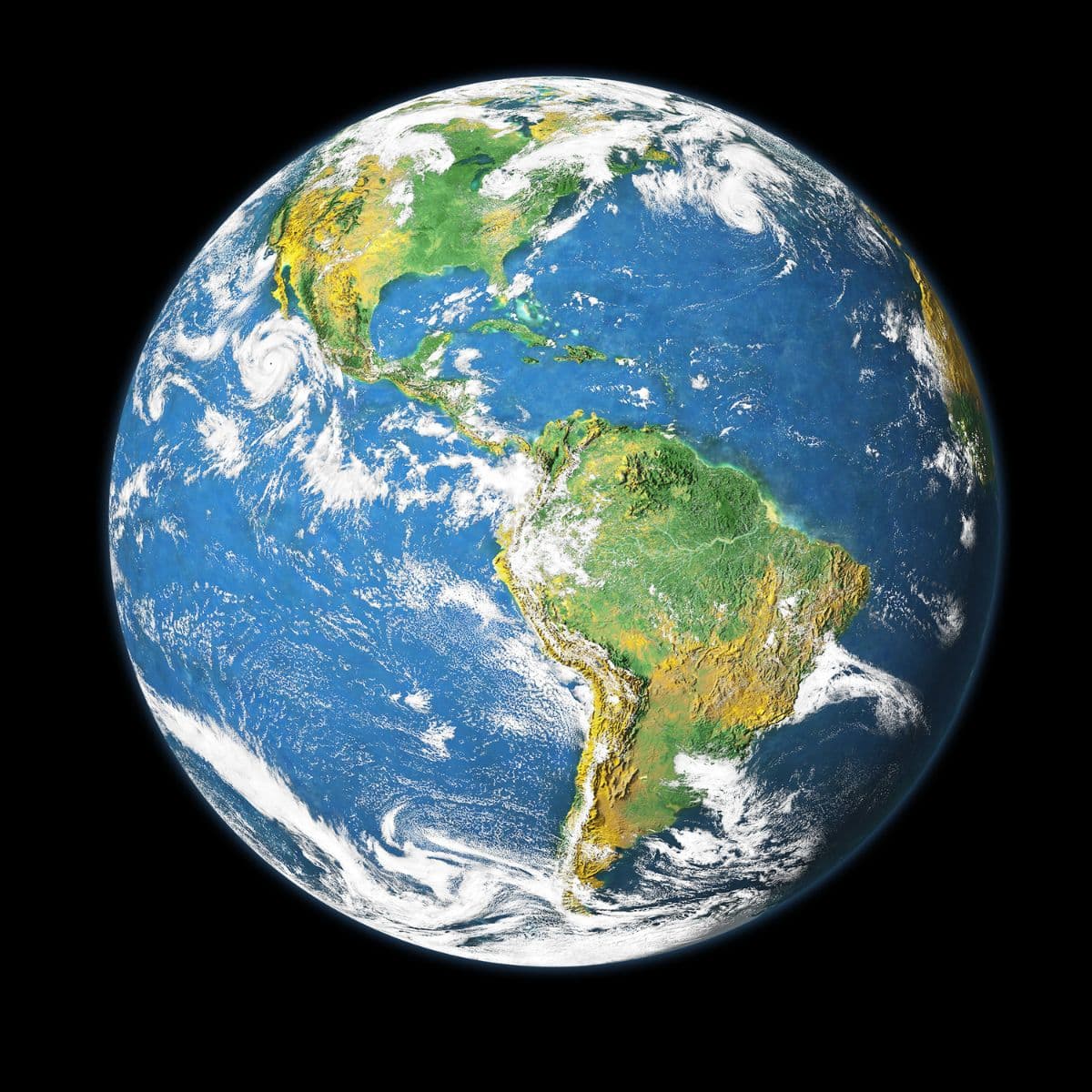 Beautiful Planet Earth Wallpaper Mural for Wall pattern detail