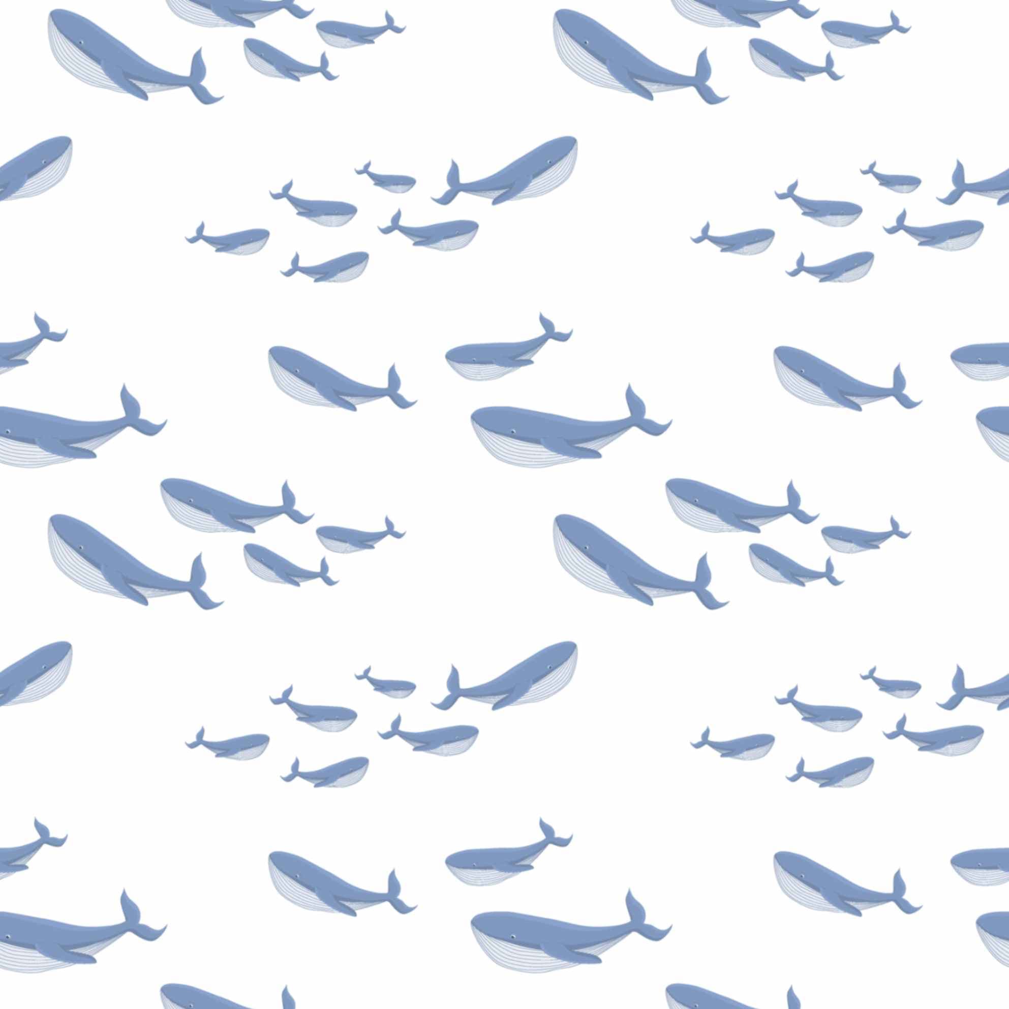 Gentle Giants Kids Room Wallpaper Mural pattern detail