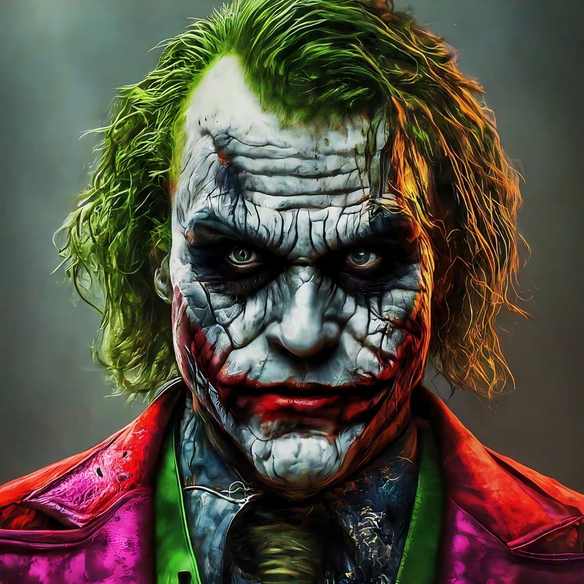 Joker's Anarchy Wallpaper for Wall pattern detail