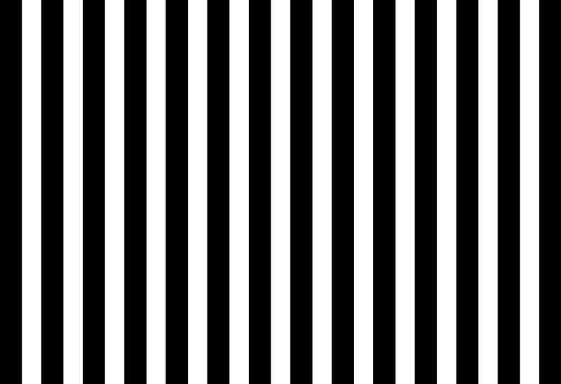 Black and White Vertical Stripes Wallpaper pattern detail