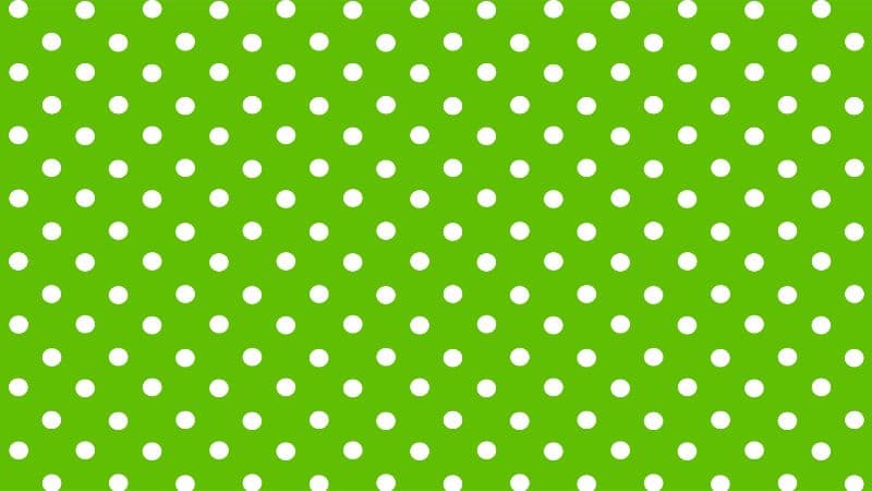 Green Polka Dots Harmony Mural Wallpaper pattern detail