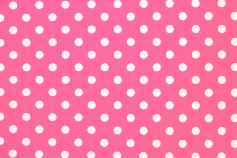 Pink Polka Dots Wallpaper for Wall pattern detail