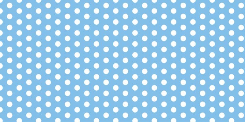 Polka Blue Serenity Mural Wallpaper pattern detail