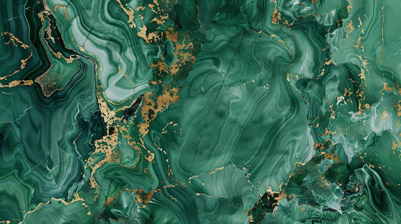 Emerald Smaragd Marble Wallpaper Mural pattern detail