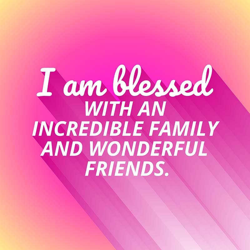 I Am Blessed Wallpaper Mural pattern detail