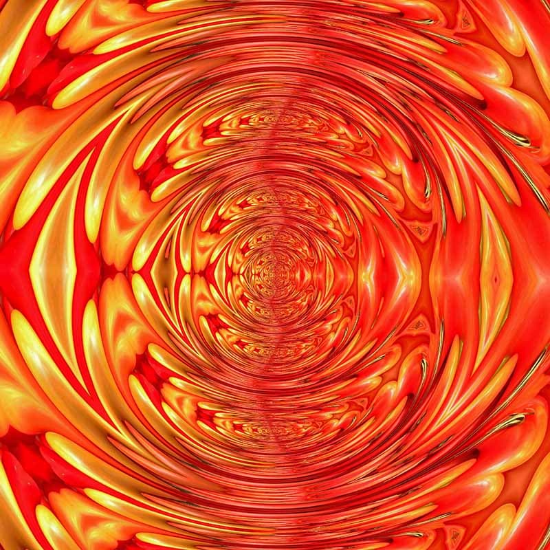 Vibrant Modern Optical Art Wallpaper Mural pattern detail
