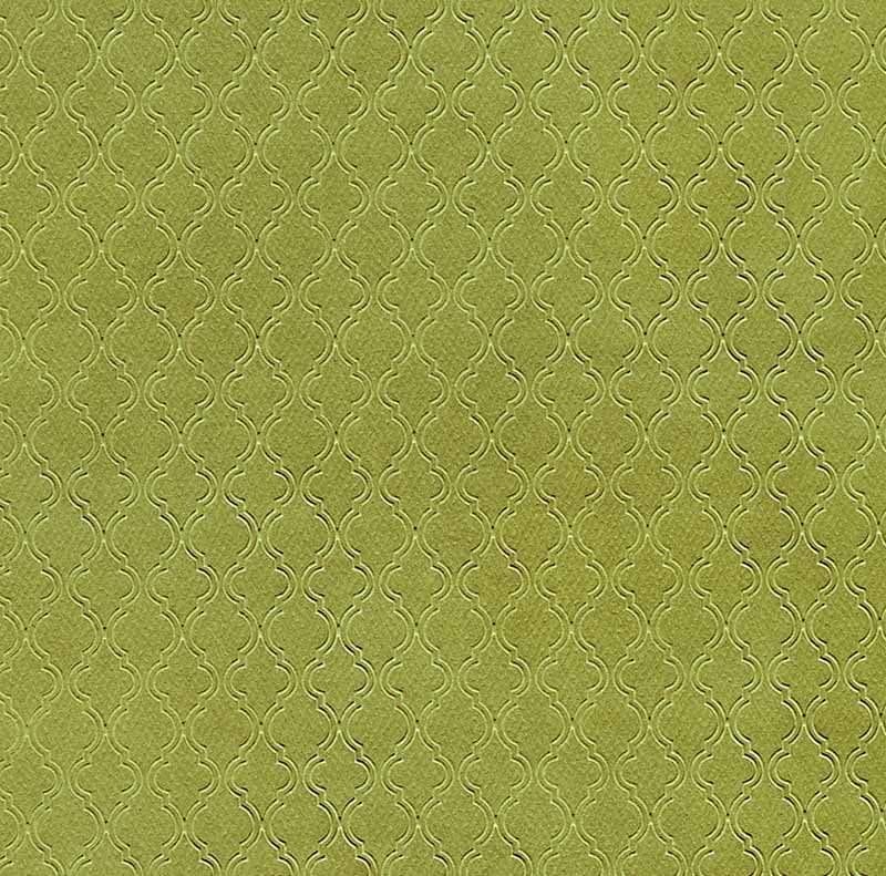Brocade Texture Olive Green Mural Wallpaper pattern detail