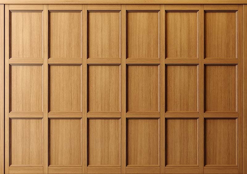 Realistic Wooden Panel Effect Wallpaper Mural pattern detail