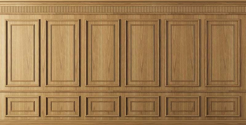 Vintage Brown Wood Texture Panel Mural Wallpaper pattern detail