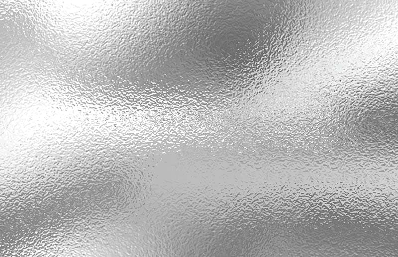 Silver Metal Effect Wallpaper Mural pattern detail