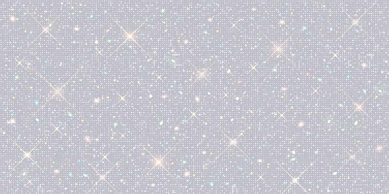 Silver Shiny Starry Texture Mural Wallpaper pattern detail