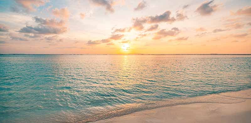 Dhal Gaya Din, Real Beach Sunset Wallpaper Mural pattern detail