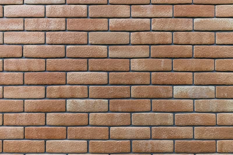 Terra Blend Brown Brick Magic Wallpaper Mural pattern detail