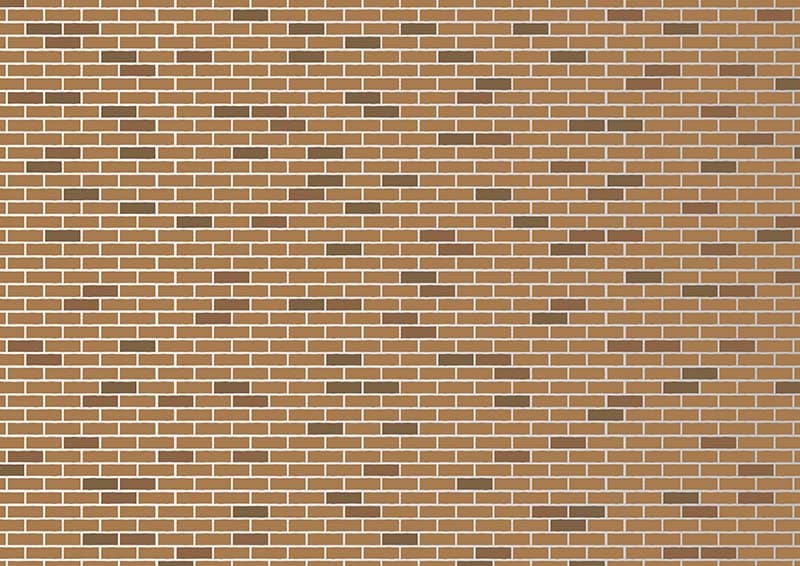 Urban Brown Brick Aura Wallpaper Mural pattern detail