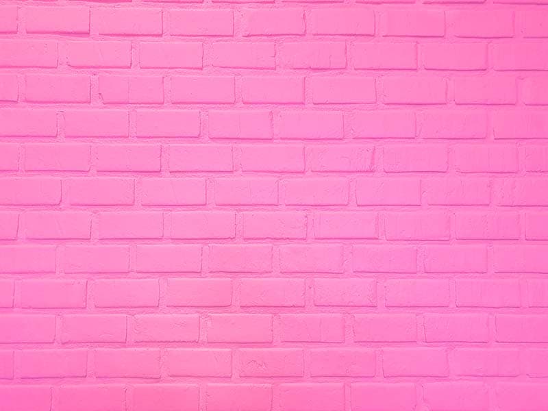 Pink Brick Whispering Serenity Wallpaper Mural pattern detail