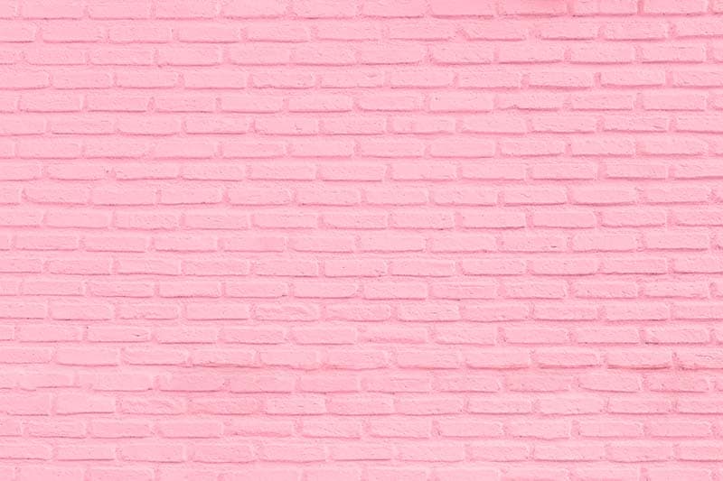 Soft Pink Bricks Elegance Wallpaper Mural pattern detail