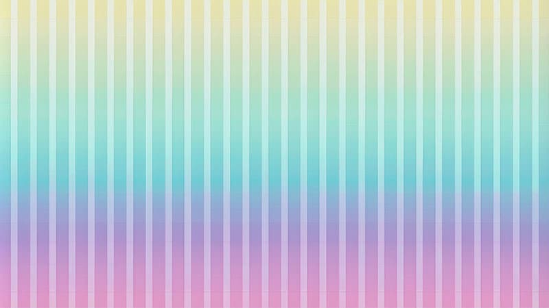 Striped Pastel Ombre Style Wallpaper Mural pattern detail